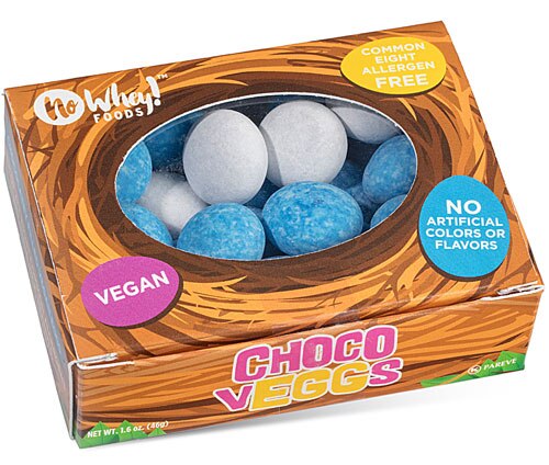 No Whey Foods Choco VEGGS Chocolatey Filled Easter Eggs Vegan -- 1.6 oz