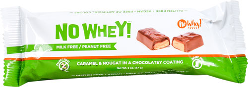 No Whey Foods Chocolatey Bar Vegan & Gluten Free Caramel & Nougat