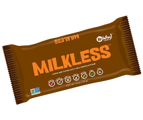No Whey Foods Milkless Chocolate Bar Vegan & Gluten Free -- 1.75 oz