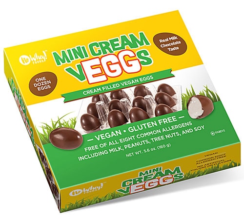 No Whey Foods Mini Cream Veggs Vegan Chocolate Easter -- 5.6 oz