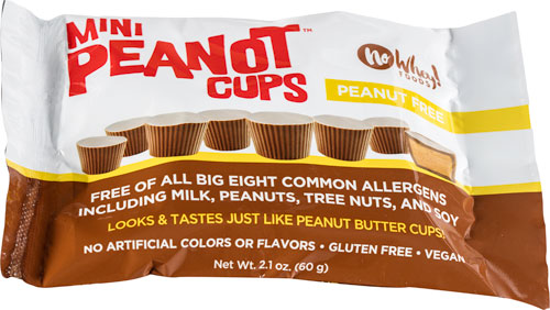 No Whey Foods Mini Peanot™ Cups Vegan &amp; Gluten Free -- 2.1 oz