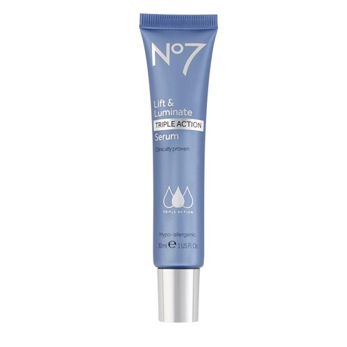 No7 Lift & Luminate Triple Action Serum -- 1 fl oz
