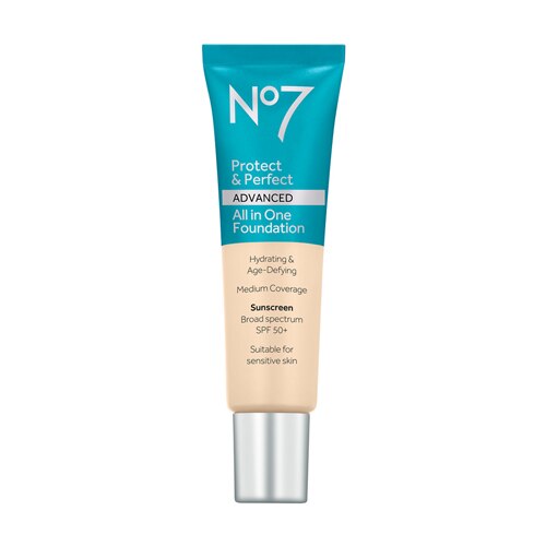 No7 Protect & Perfect Advanced All in One Foundation SPF 50+ Warm Ivory