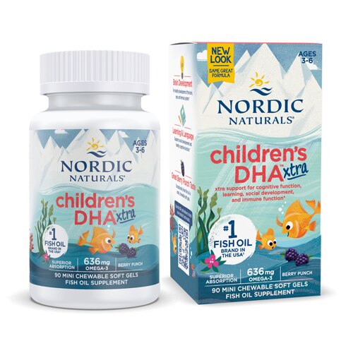 Nordic Naturals Children's DHA™ Xtra Ages 3-6 Berry Punch
