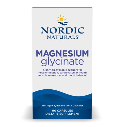 Nordic Naturals Magnesium Glycinate - Highly Absorbable Magnesium