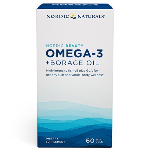 Nordic Naturals Nordic Beauty Omega-3 + Borage Oil -- 60 Softgels