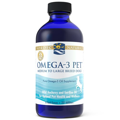 Nordic Naturals Omega-3 Pet Medium to Large Breed Dogs -- 8 fl oz