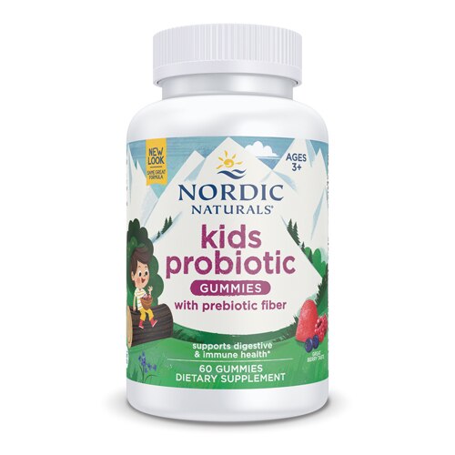 Nordic Naturals Probiotic Gummies Kids Merry Berry Punch -- 60 Gummies