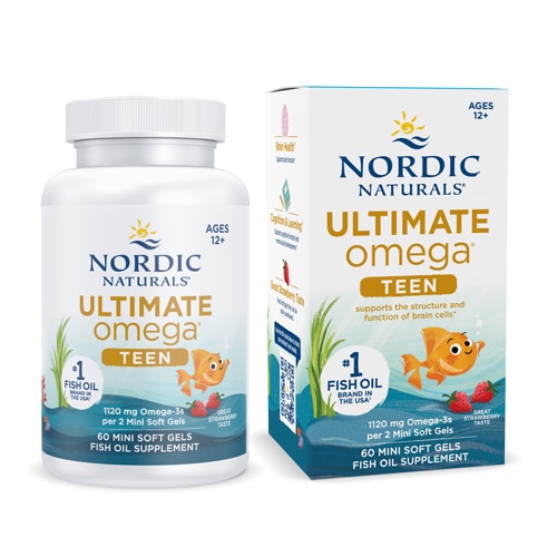 Nordic Naturals Ultimate Omega Teen Strawberry
