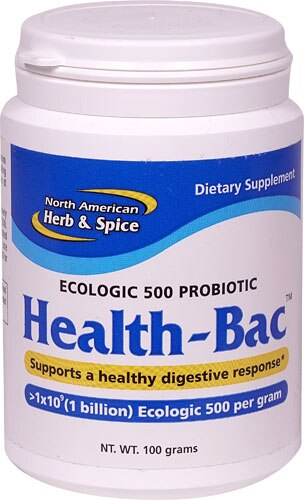 North American Herb &amp; Spice Health-Bac™ Probiotic -- 100 g