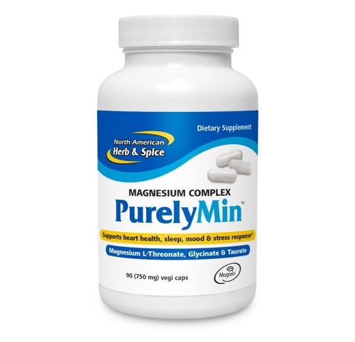 North American Herb & Spice PurelyMin Highly Absorbable Magnesium Complex