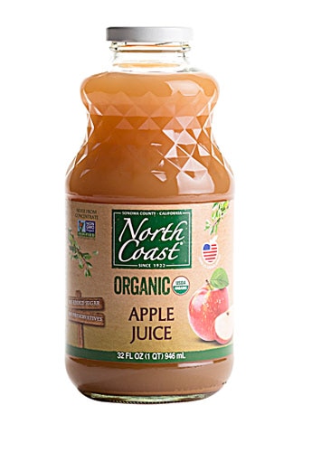 North Coast Organic Apple Juice -- 32 fl oz