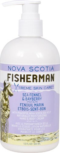Nova Scotia Fisherman Hand &amp; Body Cream Sea Fennel &amp; Bayberry -- 12 fl oz