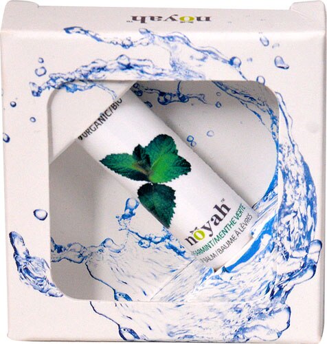 Noyah Organic Lip Balm Spearmint -- 0.15 oz