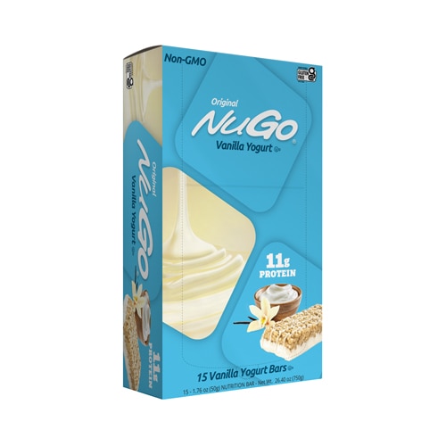 NuGo Nutrition To Go Bars Vanilla Yogurt