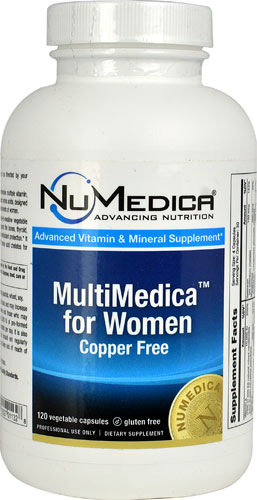 NuMedica MultiMedica for Women™ Copper Free -- 120 Vegetable Capsules