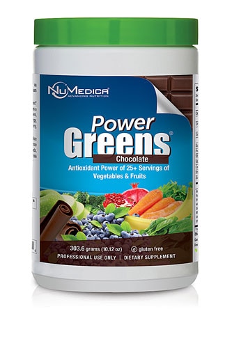 NuMedica Power Greens Chocolate -- 30 Servings