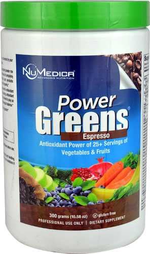 NuMedica Power Greens® Espresso -- 10.58 oz