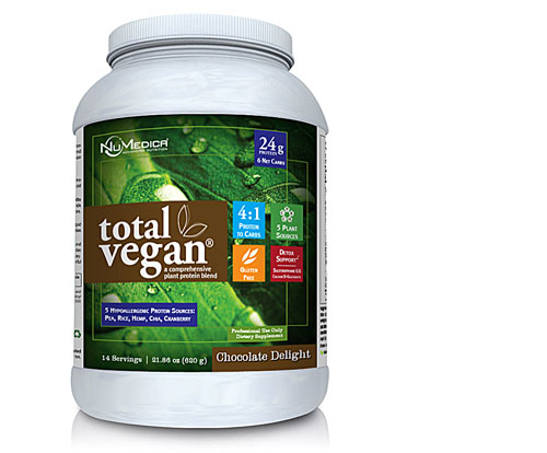 NuMedica Total Vegan Chocolate Delight -- 14 Servings