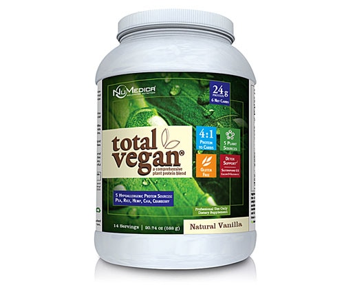 NuMedica Total Vegan Vanilla -- 14 Servings