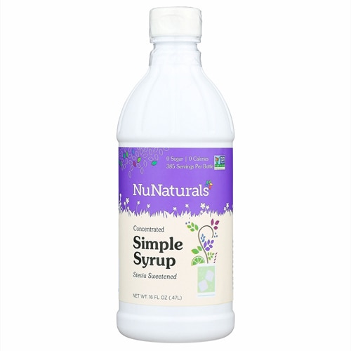 NuNaturals NuStevia® Syrup Simple -- 16 fl oz