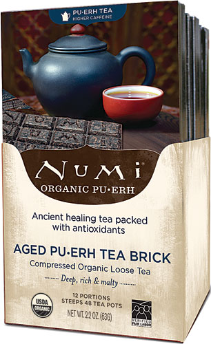 Numi Tea Aged Puerh Tea Brick