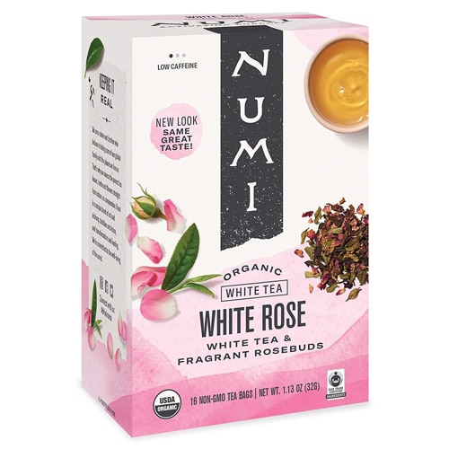 Numi Velvet Garden™ White Rose Tea -- 16 Tea Bags