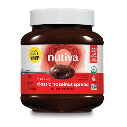 Nutiva Organic Classic Hazelnut Spread -- 13 oz