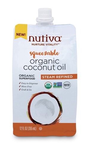 Nutiva Organic Coconut Oil Steam Refined