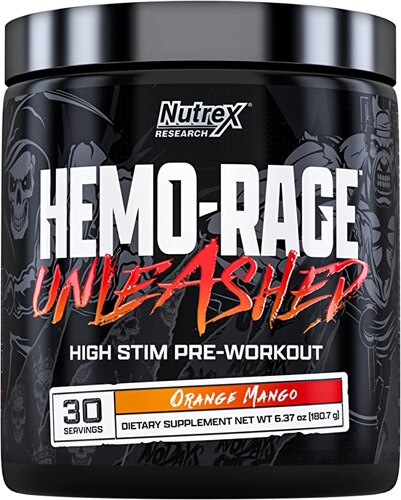 Nutrex Research Hemo-Rage Unleashed Orange Mango