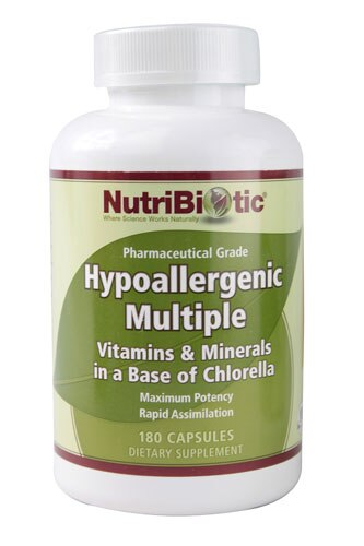 NutriBiotic Hypoallergenic Multiple -- 180 Capsules