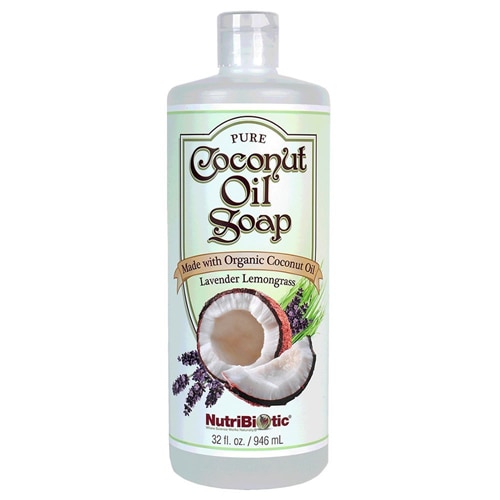 NutriBiotic Pure Coconut Oil Soap Refill Lavender Lemongras