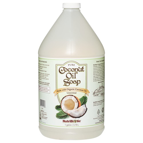 NutriBiotic Pure Coconut Oil Soap Refill Unscented