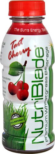 NutriBlade Premium Wheatgrass Beverage Organic Tart Cherry -- 12 fl oz