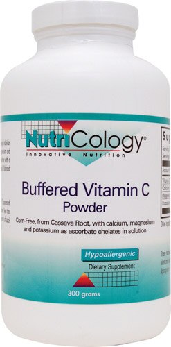 NutriCology Buffered Vitamin C Powder -- 300 g
