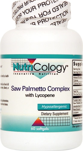 NutriCology Saw Palmetto Complex with Lycopene