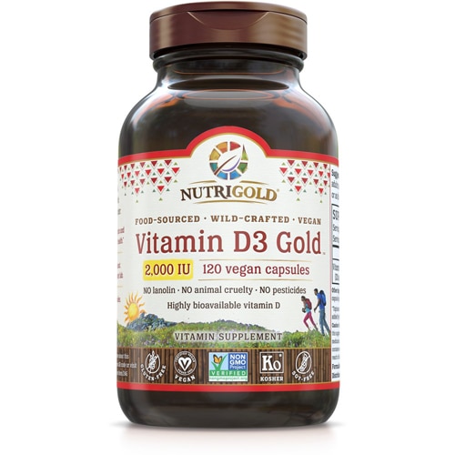 NutriGold Vitamin D3 Gold™ -- 2000 IU - 360 Mini Softgels