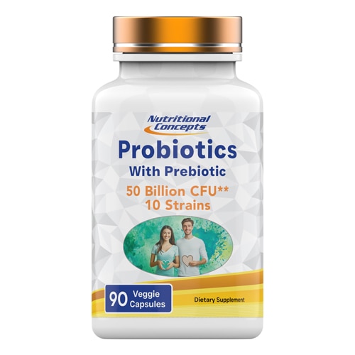 Nutritional Concepts Premiere Probiotics with Prebiotic
