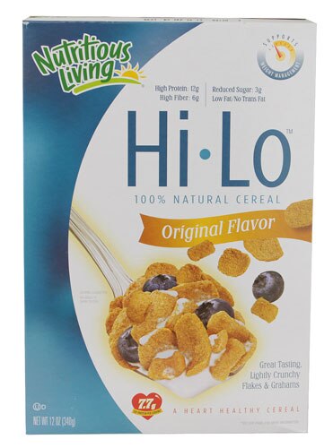 Nutritious Living Hi Lo™ 100% Natural Cereal Original -- 12 oz