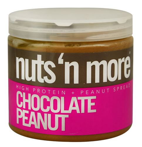 Nuts N More High Protein Peanut Spread Chocolate Peanut -- 16 oz