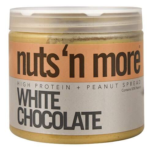 Nuts N More High Protein Peanut Spread White Chocolate -- 16 oz