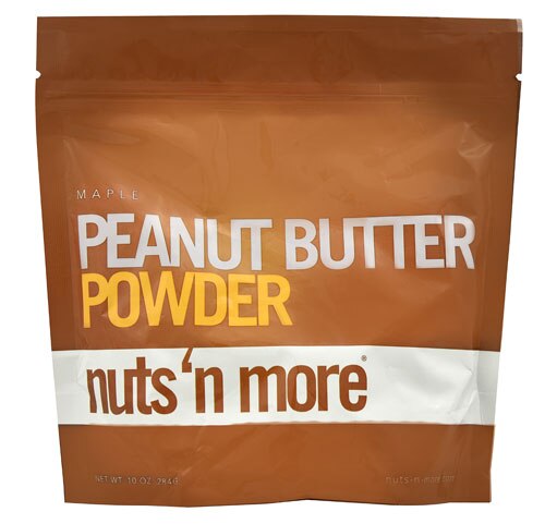 Nuts N More Peanut Butter Powder Maple -- 10 oz