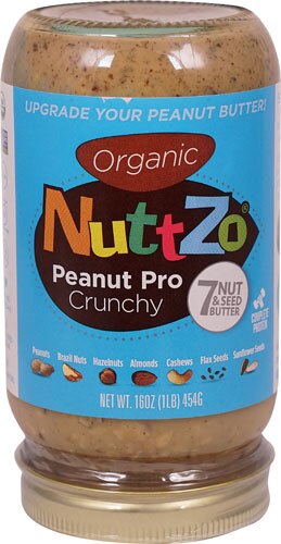 NuttZo Organic Seven Nut &amp; Seed Butter Crunchy Original -- 16 oz