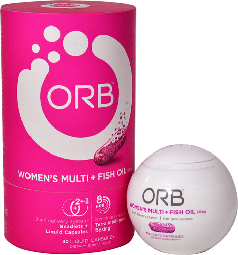 ORB Women's Multi plus Fish Oil -- 30 Liquid Capsules