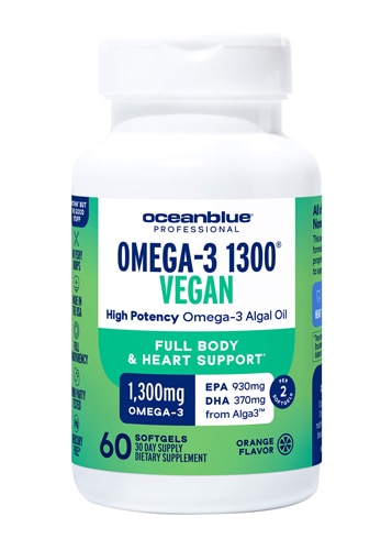 OceanBlue Professional Omega-3 1300 Vegan Orange