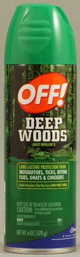 Off Deep Woods Insect Repellent Spray -- 6 fl oz