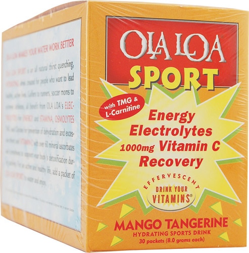 Ola Loa Sport Mango Tangerine -- 30 Packets