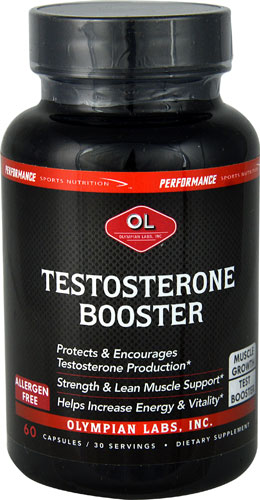 Olympian Labs Testosterone Booster -- 60 Capsules