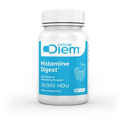 OmneDiem Histamine Digest DAO 30,000 HDUs Histamine Neutralizing Enzyme