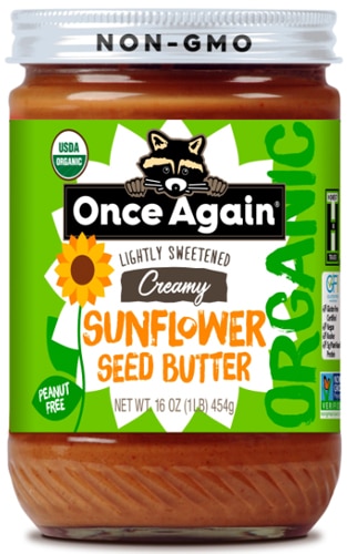 Once Again Creamy Sunflower Seed Butter